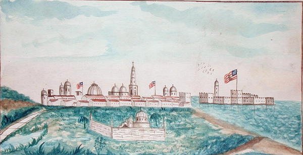 Vera Cruz, Castle and Cemetery by American School