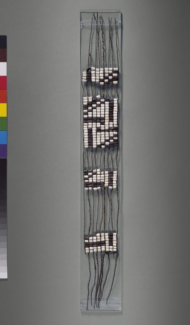 Wampum Belt, American Iroquoian or Algonquian tribe, possible 17th century by American School