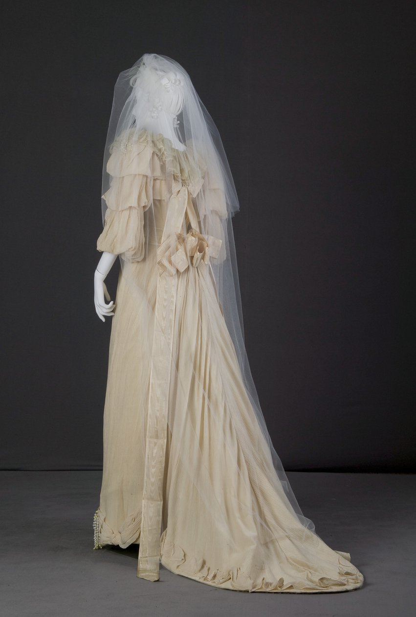Wedding dress, 1892 by American School