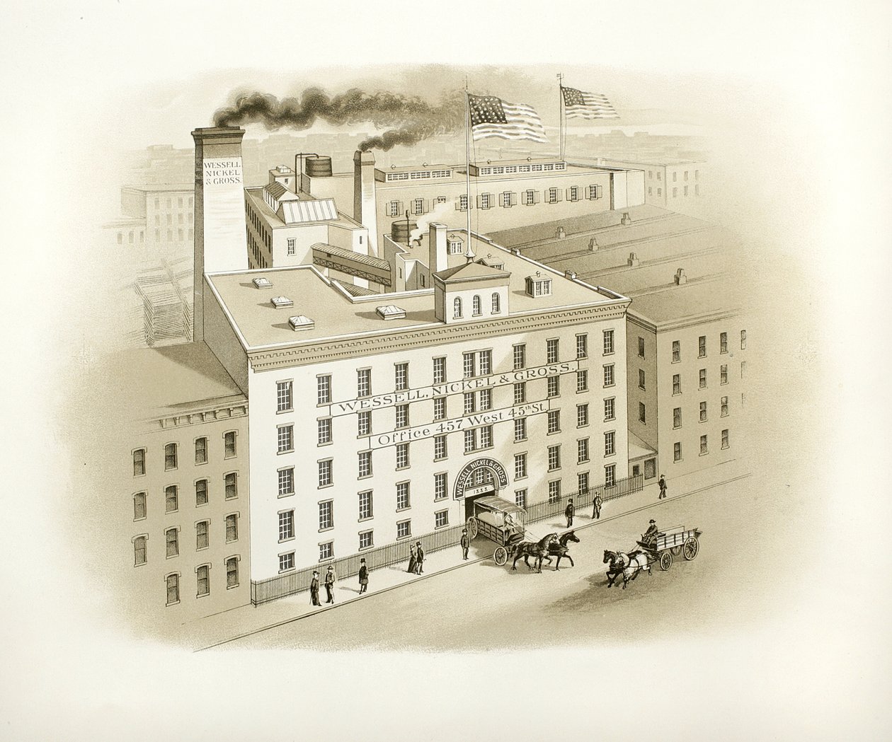 Wessell, Nickel & Gross Building, 1893 by American School