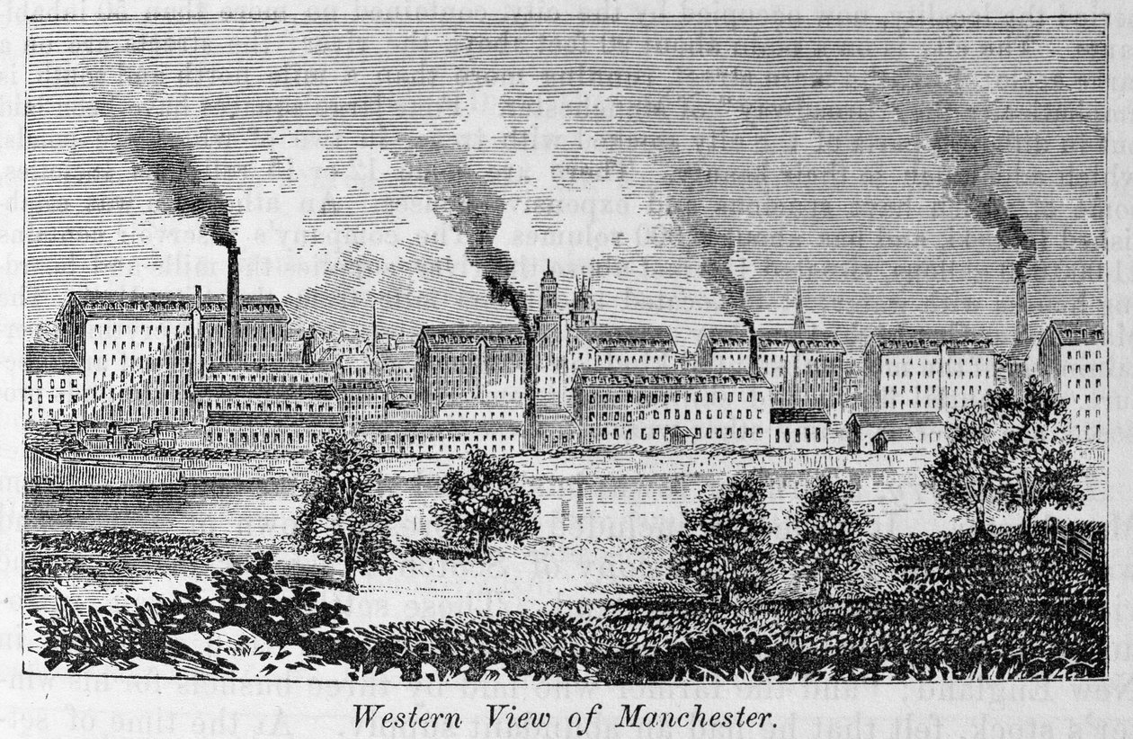 Western View of Manchester, from 