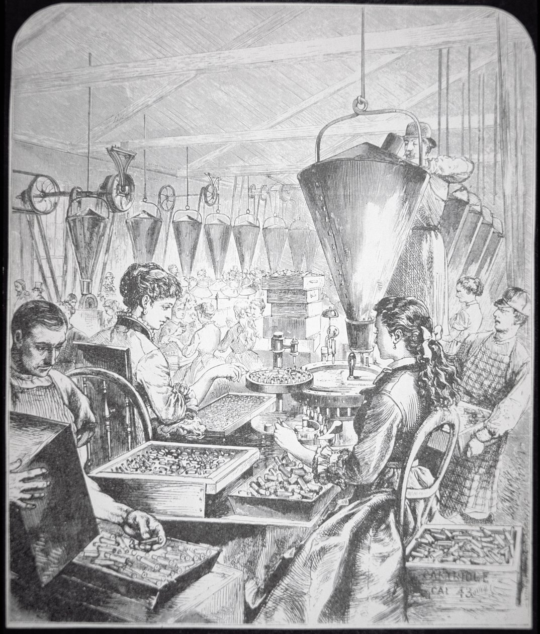 Women Working in Munitions Factory, Bridgeport, Connecticut by American School