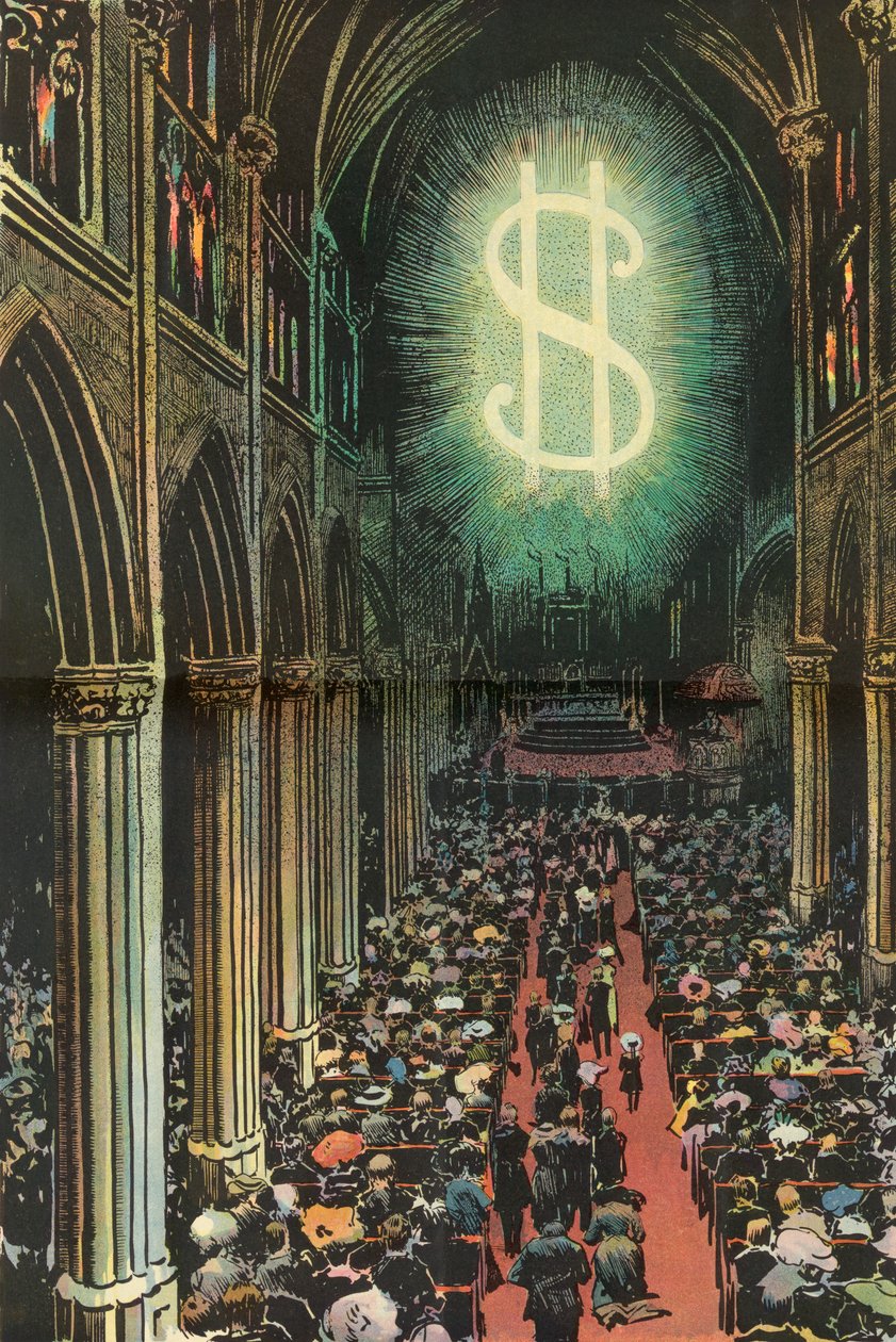 Worshipping the Almighty Dollar by American School