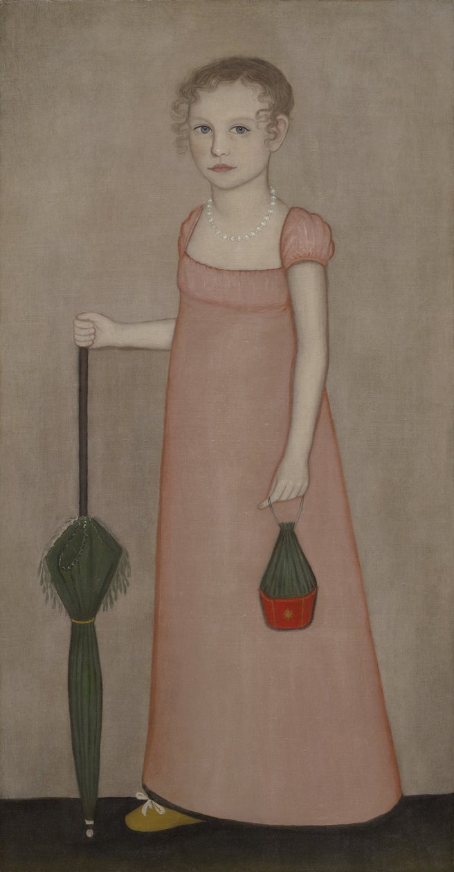 Portrait of Harriet Campbell by Ammi Phillips
