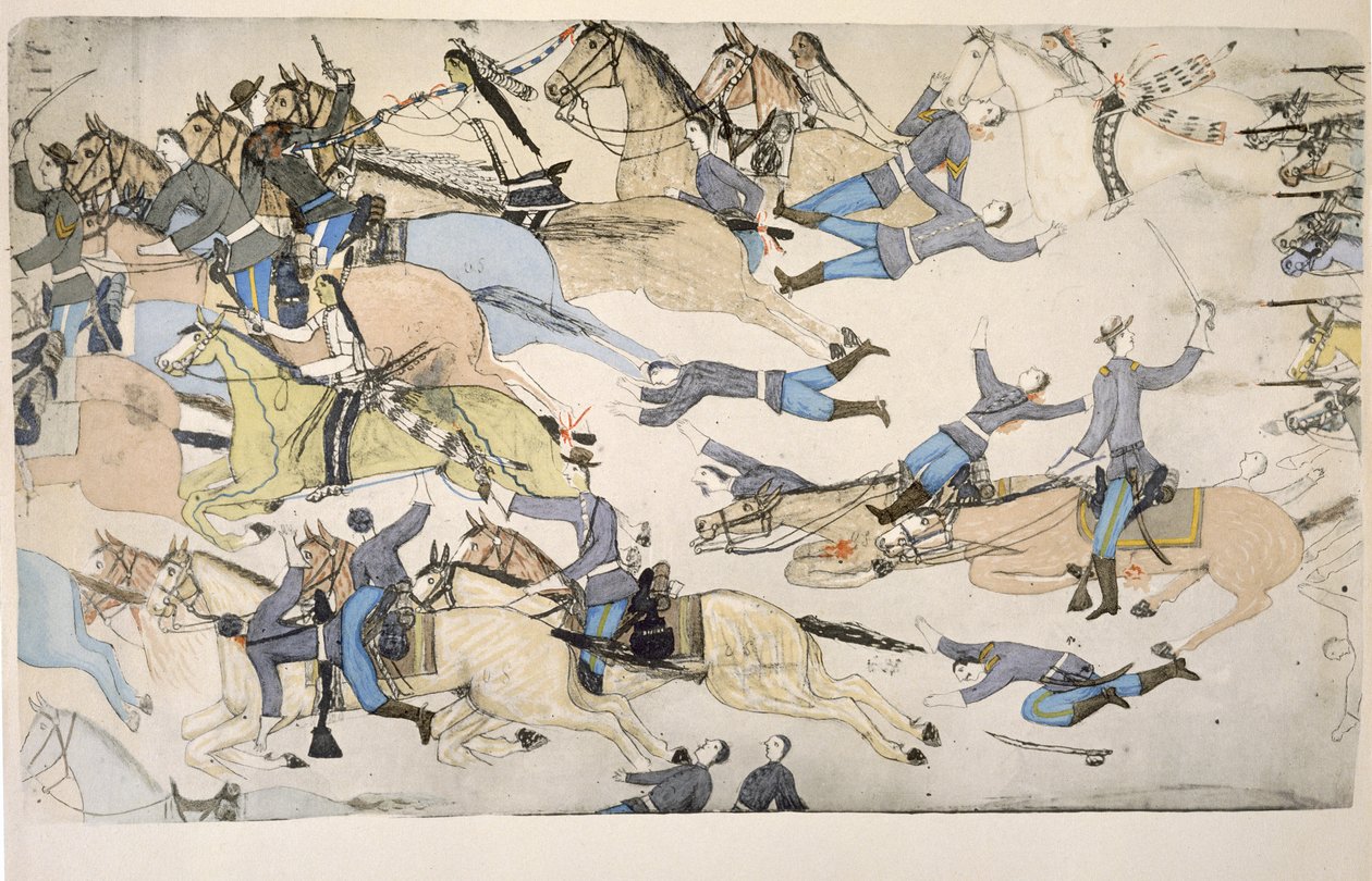 Retreat of Major Marcus Reno