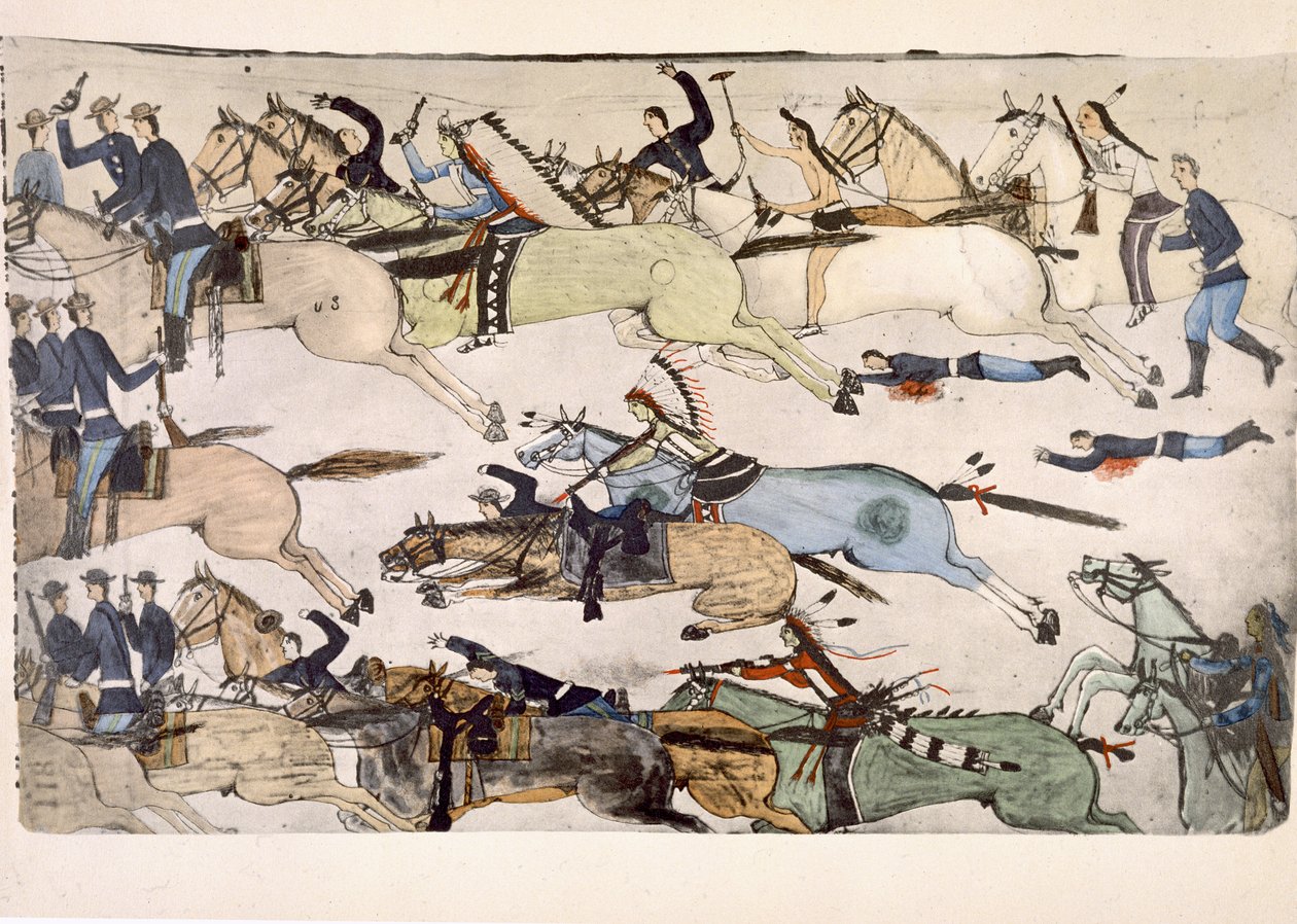 Retreat of Major Marcus Reno