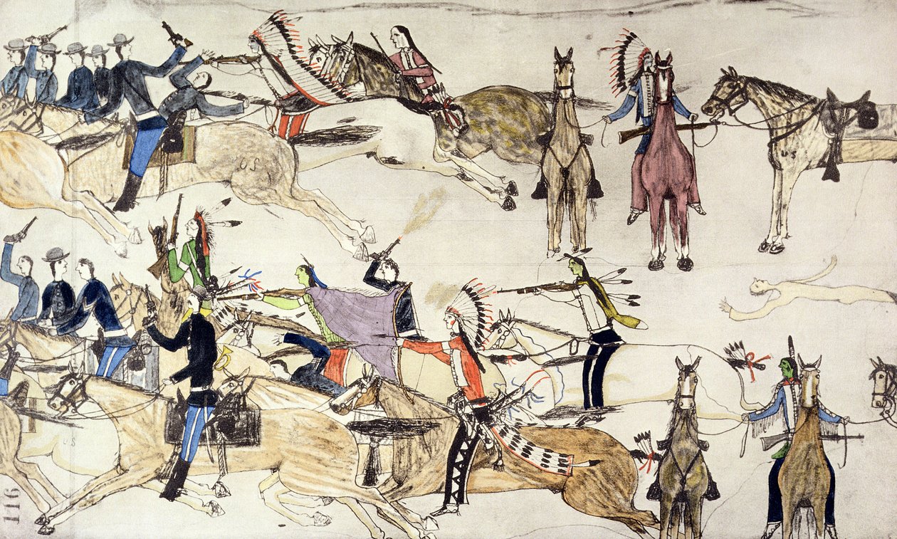 Retreat of Major Marcus Reno