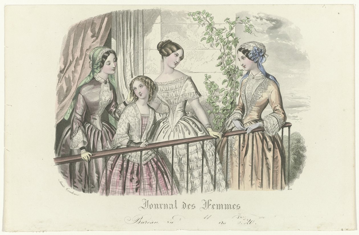 Journal des Femmes, ca. 1850, No. 1614 by Anaïs Colin Toudouze