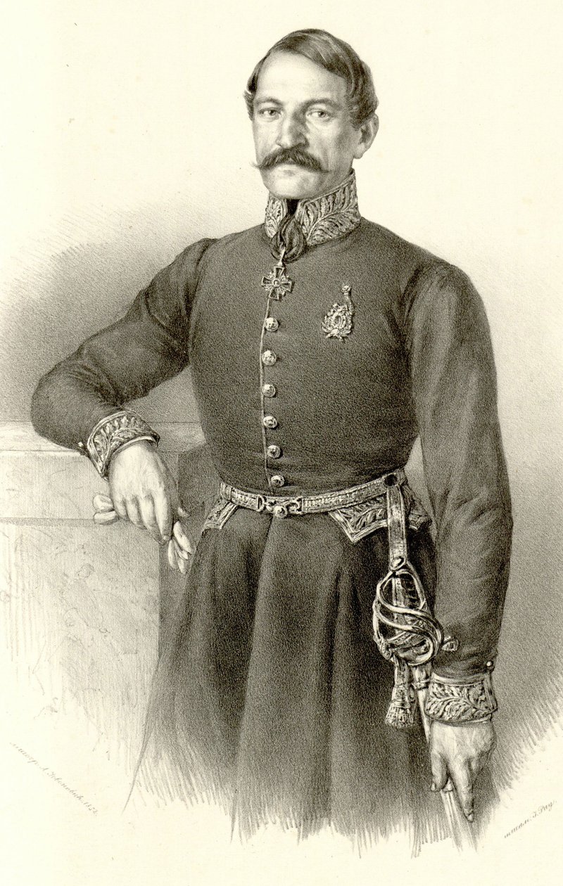 Ilija Garašanin (cropped) by Anastas Jovanović