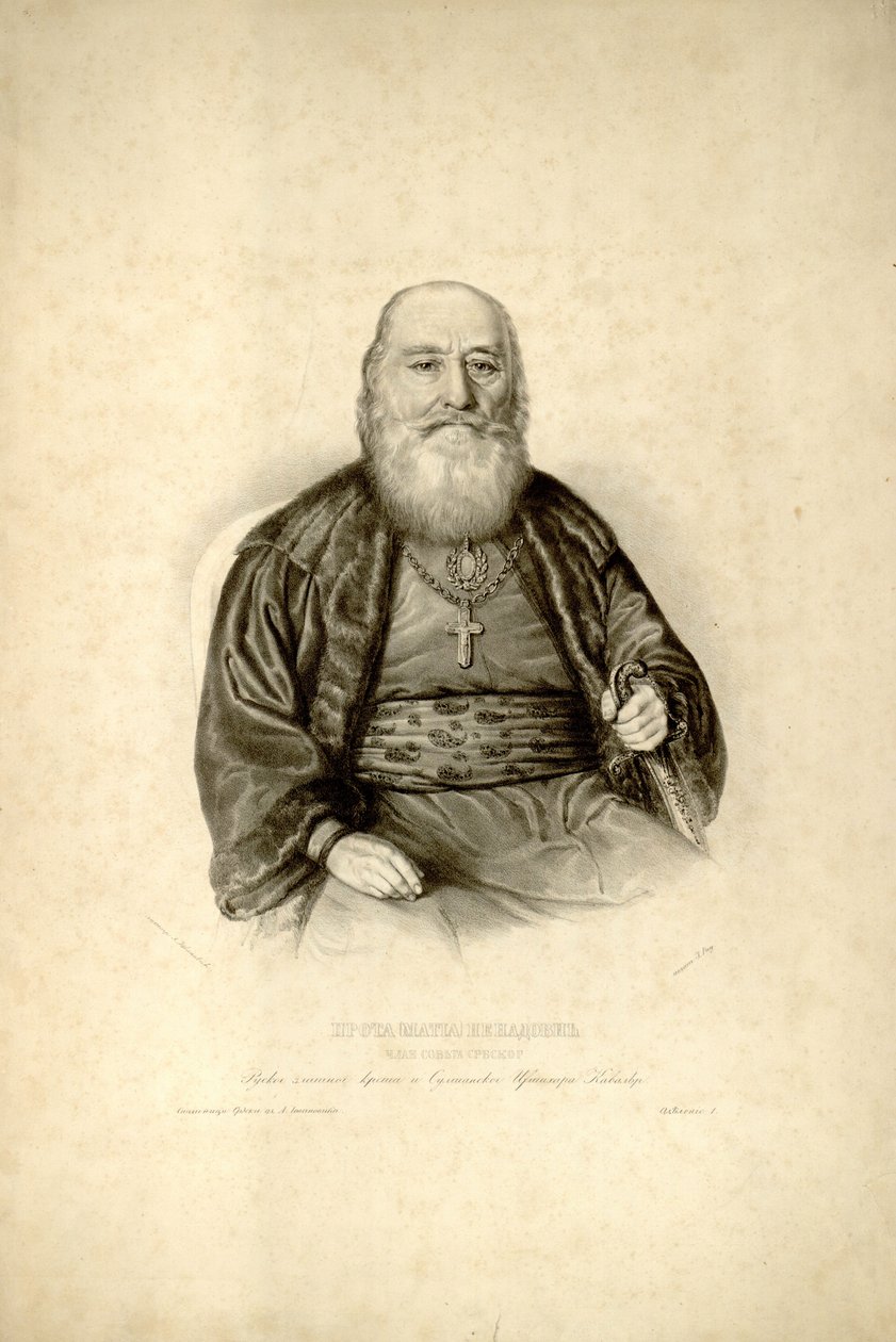 Matija Nenadovic by Anastas Jovanović