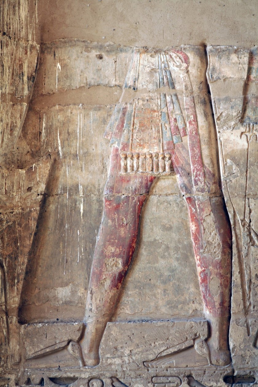 Relief of the Sun God Ra, Burial Site of Siptah, KV47 by Ancient Egypt