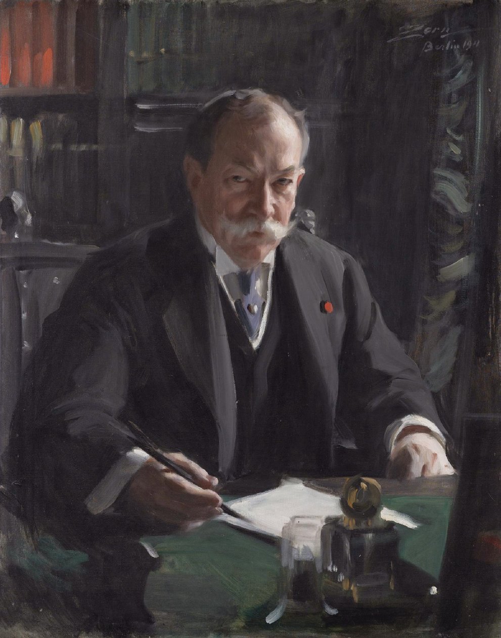 Ambassador David Jayne Hill by Anders Leonard Zorn