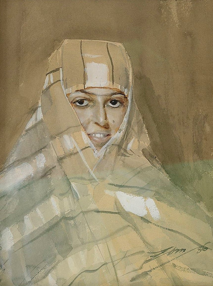 Bedouin Girl by Anders Leonard Zorn