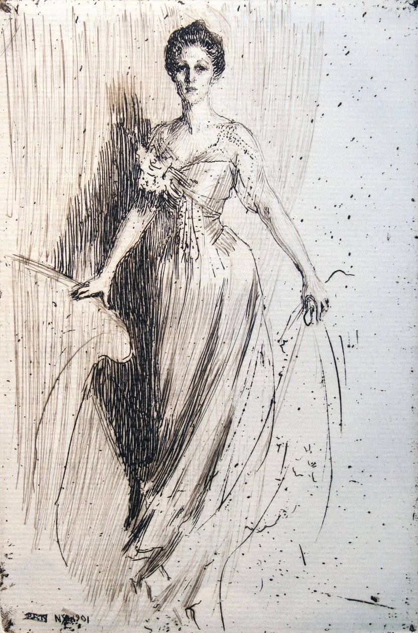 Miss Lurman by Anders Leonard Zorn