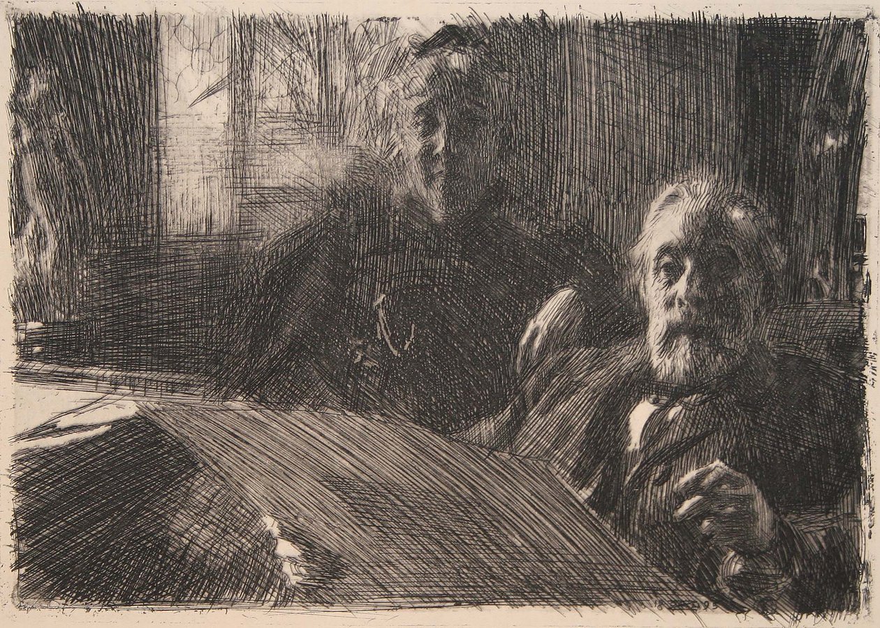 Mr. and Mrs. Fürstenberg by Anders Leonard Zorn