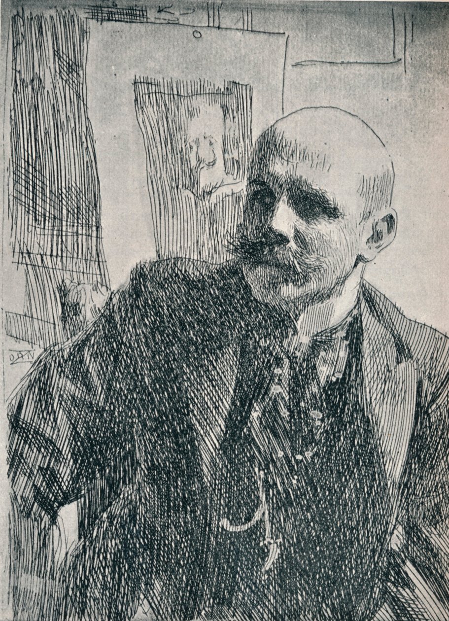 Count Georg von Rosen, Swedish painter by Anders Leonard Zorn