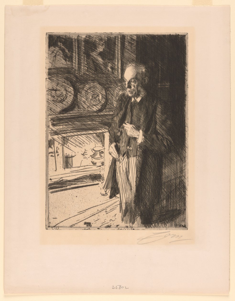 Henry Gurdon Marquand by Anders Leonard Zorn