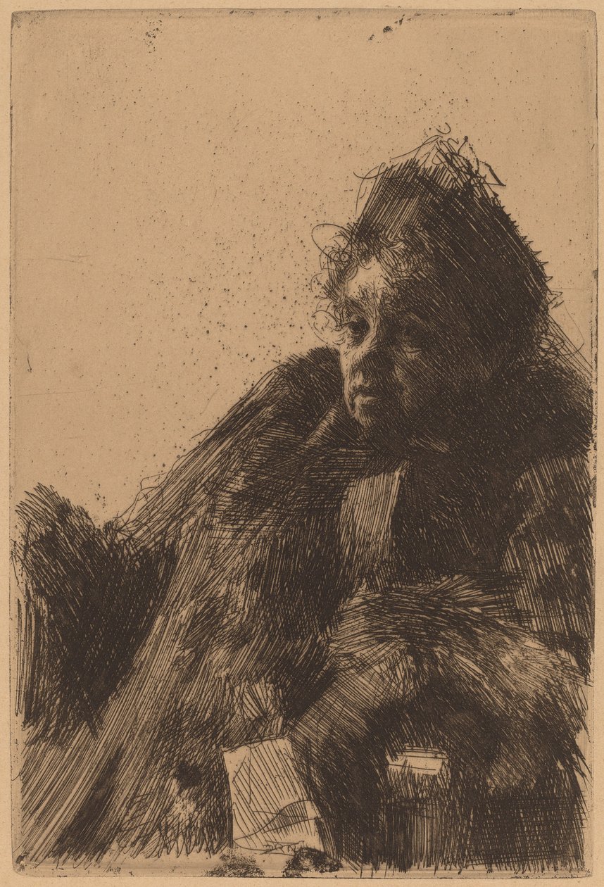 Madame Simon, II by Anders Leonard Zorn