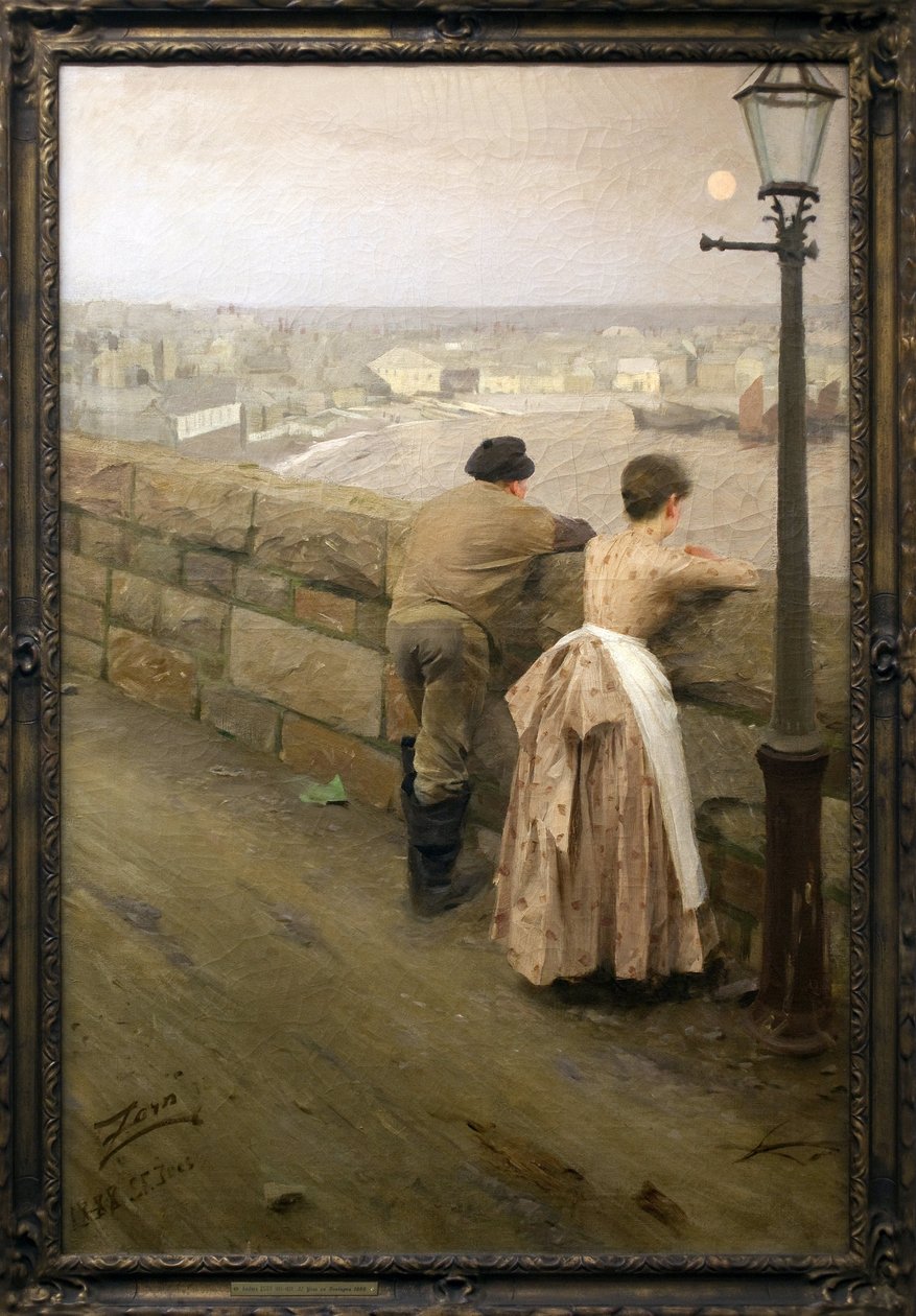 Fishermen of Saint Yves by Anders Leonard Zorn
