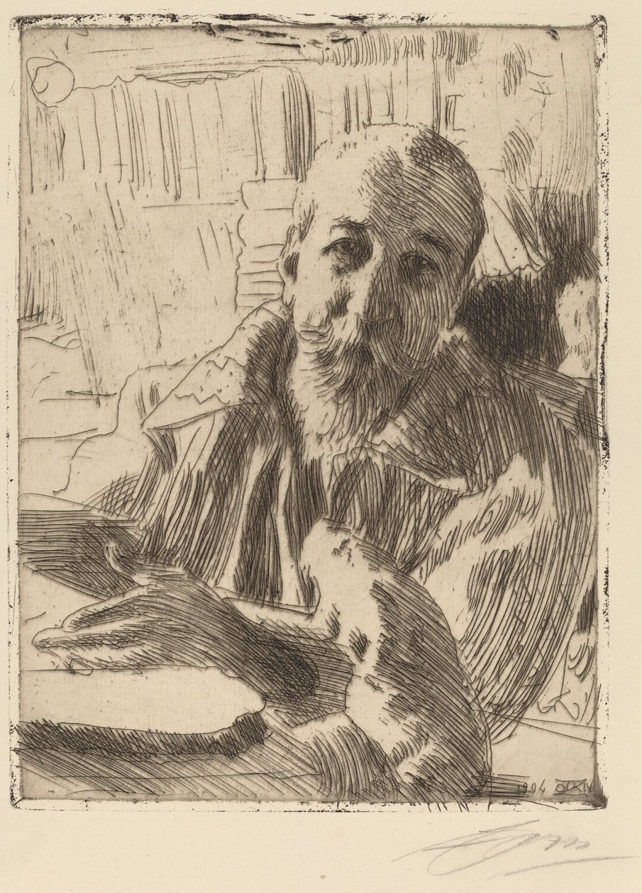 Anatole France by Anders Leonard Zorn