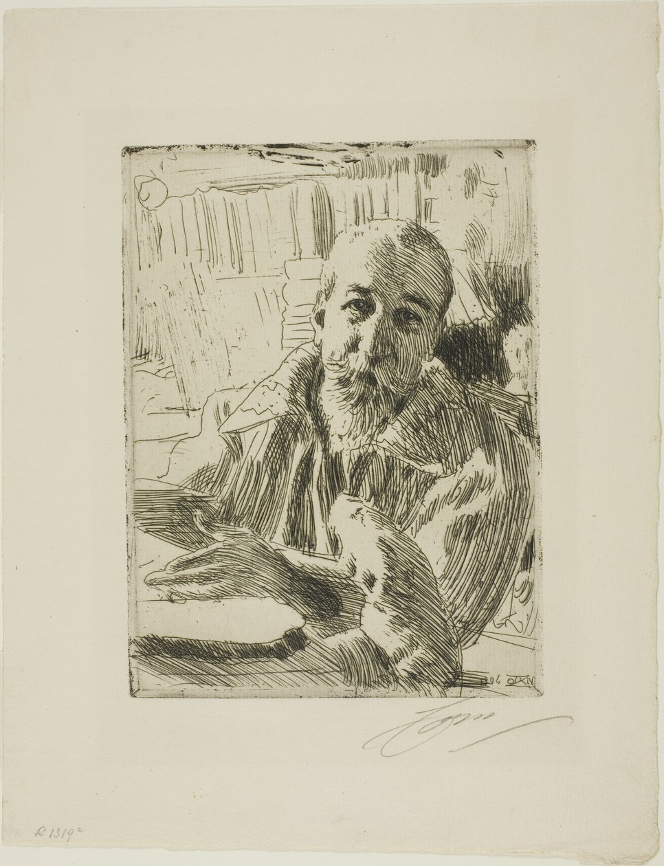 Anatole France by Anders Leonard Zorn