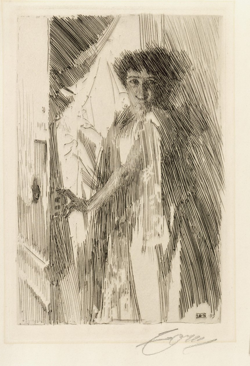 Portrait of the Dancer Rosita Mauri by Anders Zorn