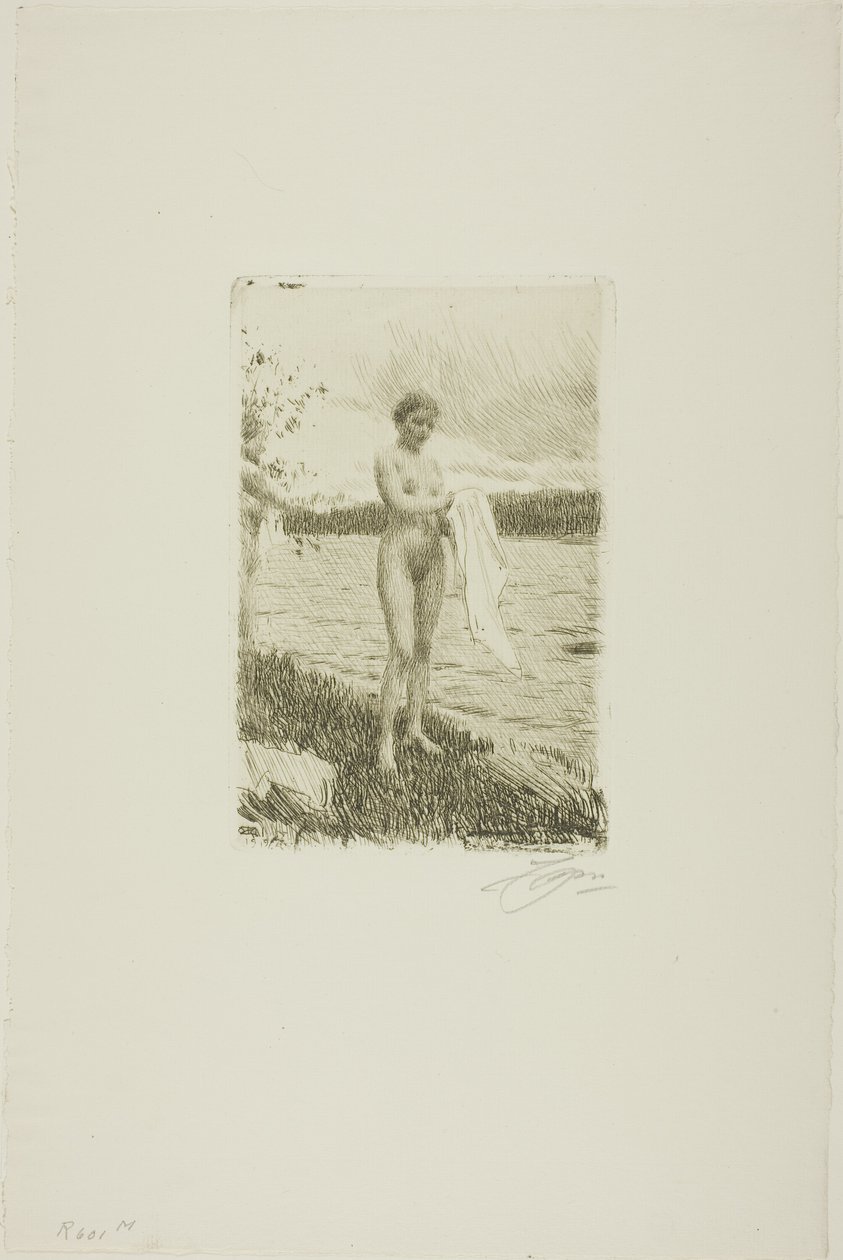 Dal River by Anders Leonard Zorn