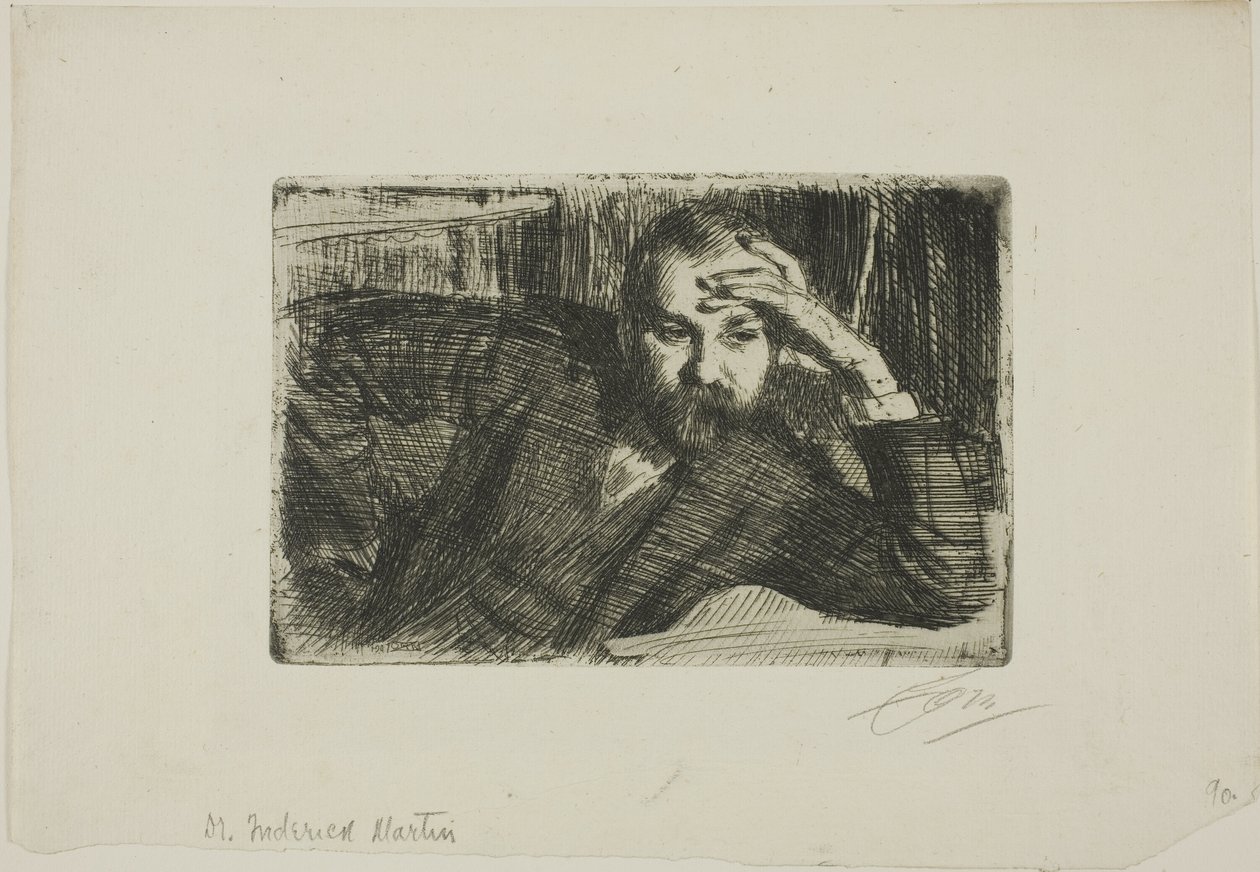 Fredrik Martin by Anders Leonard Zorn