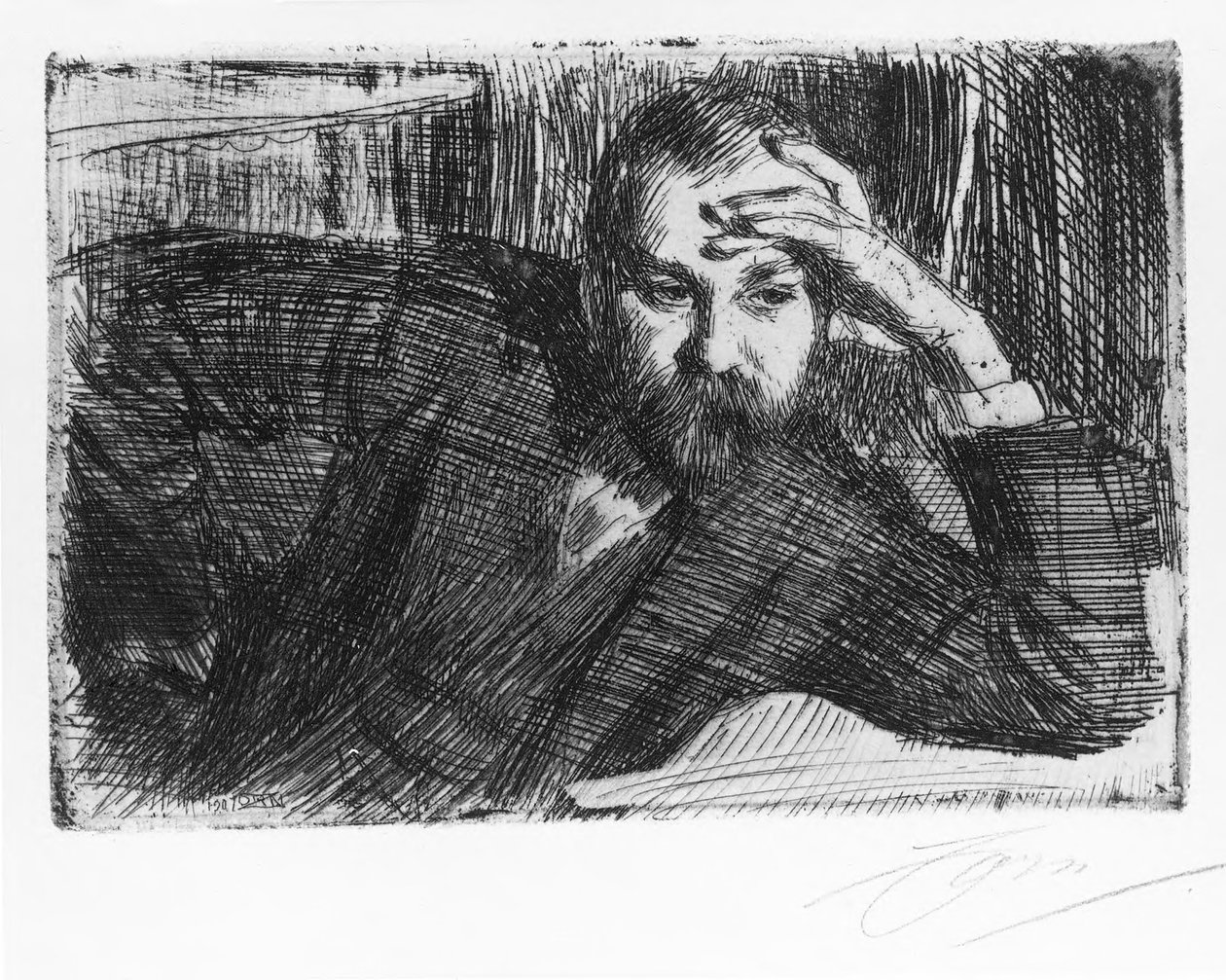 Fredrik Martin by Anders Zorn