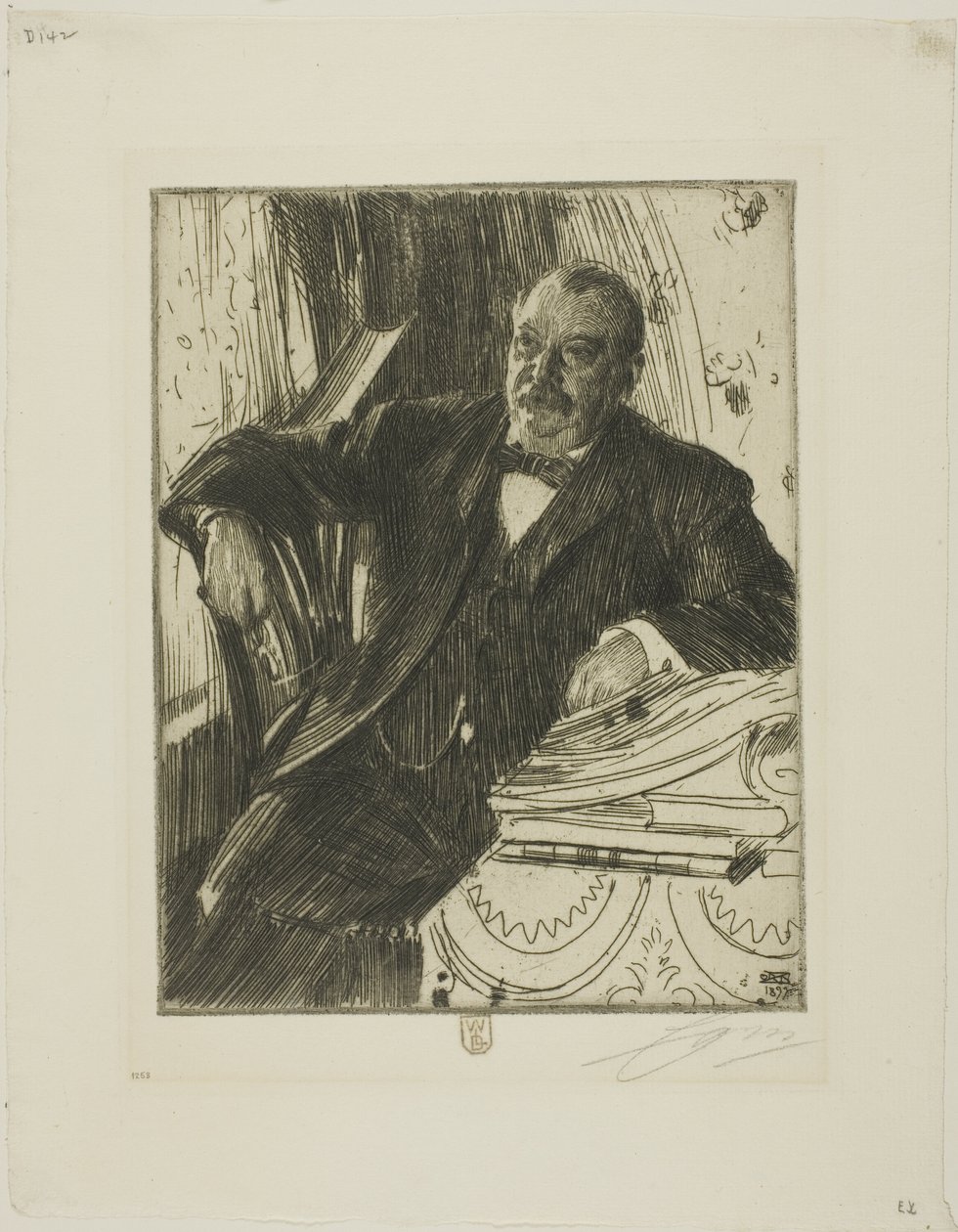 Grover Cleveland II by Anders Leonard Zorn