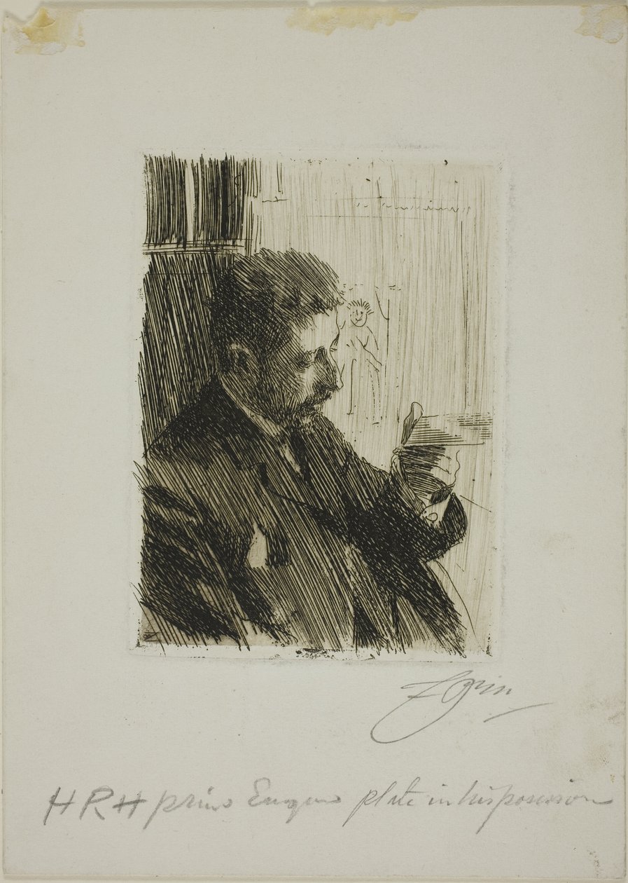 H. R. H. Prince Eugen of Sweden by Anders Leonard Zorn