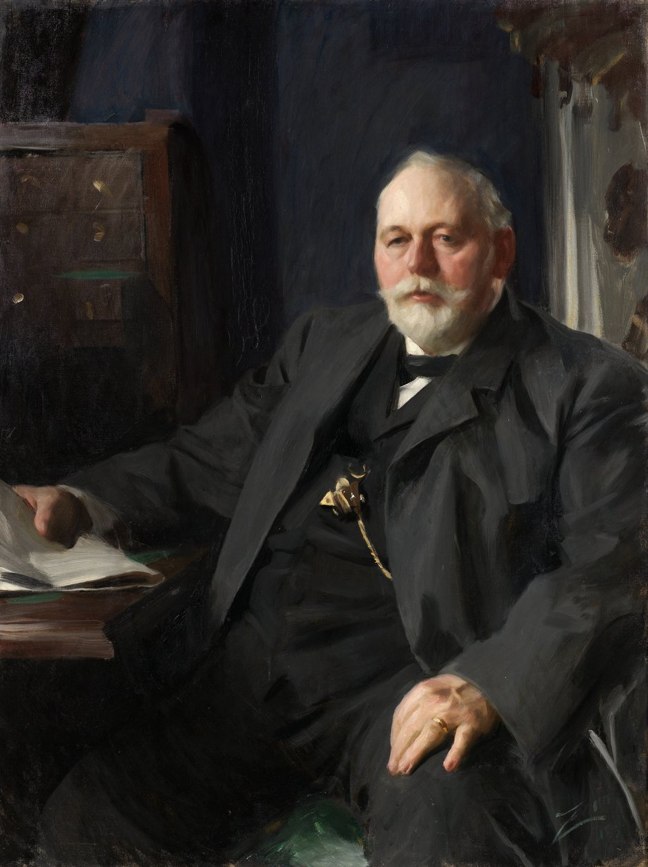 Mr. Frans R. Heiss by Anders Zorn