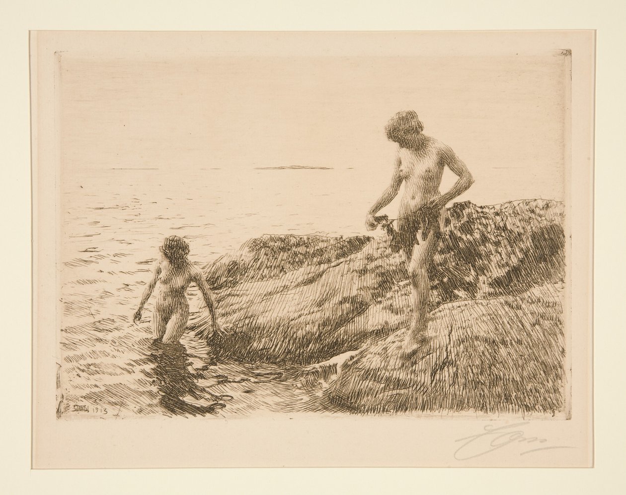 Seaward Skerries by Anders Zorn