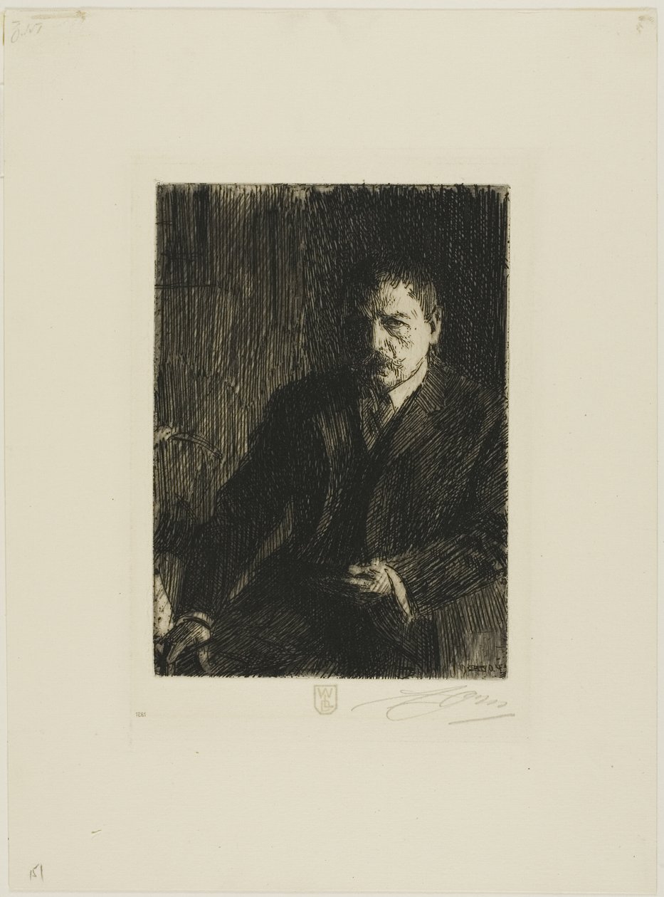 Self-Portrait 1904 I by Anders Leonard Zorn