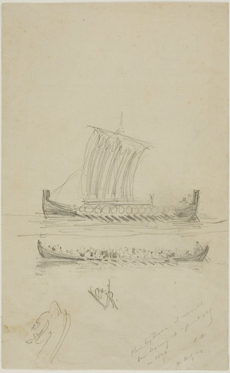 Sketch of Captain Anderson
