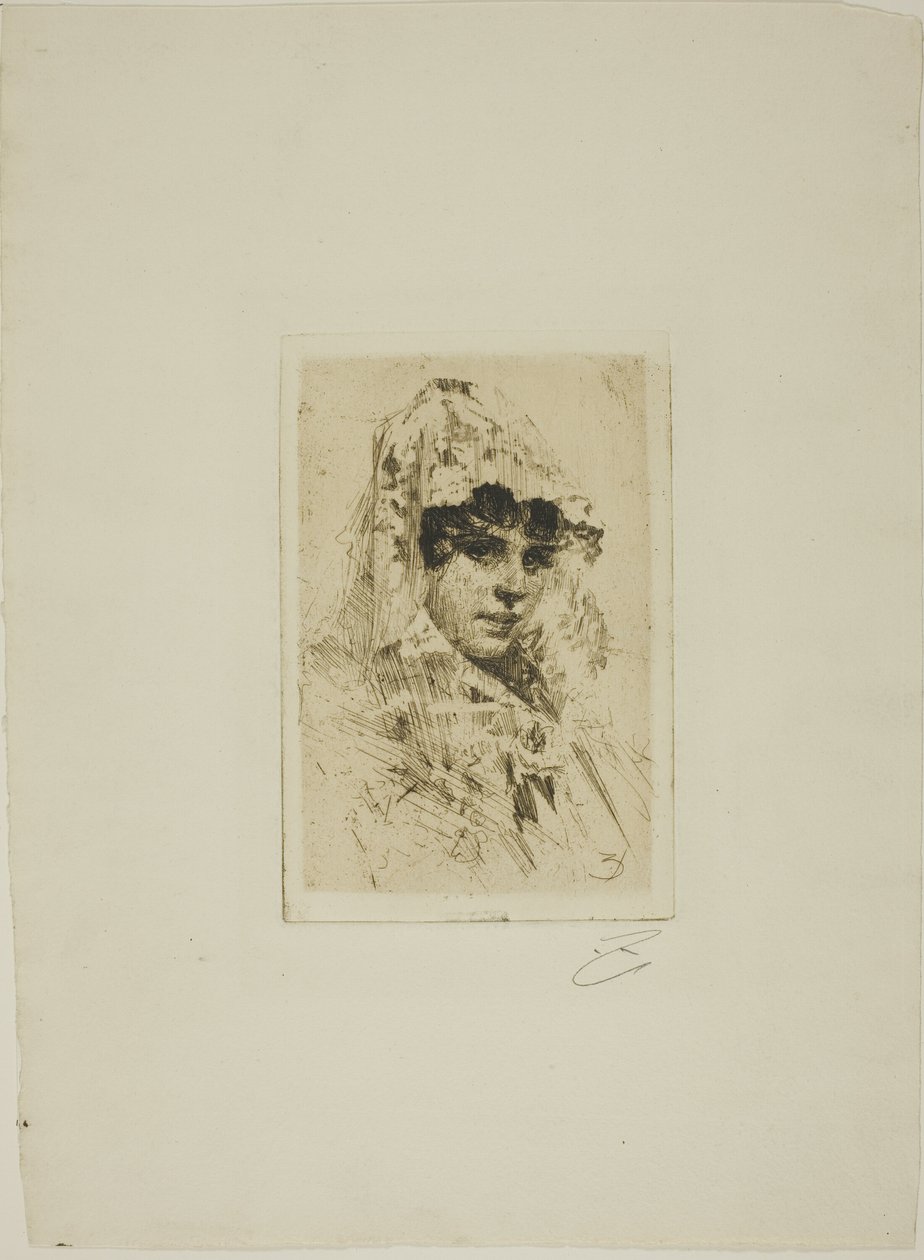 Spanish Woman by Anders Leonard Zorn