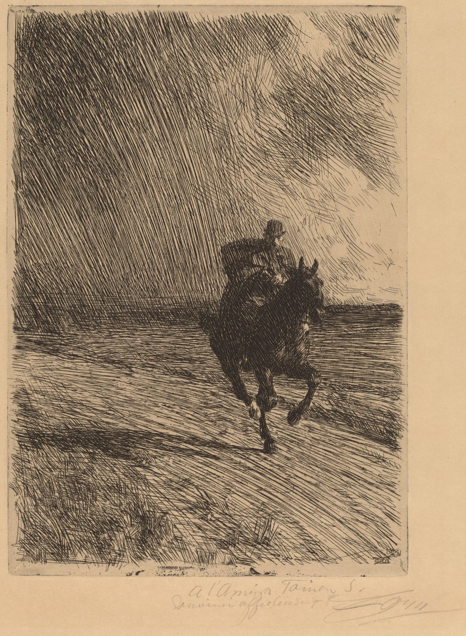 Storm by Anders Leonard Zorn