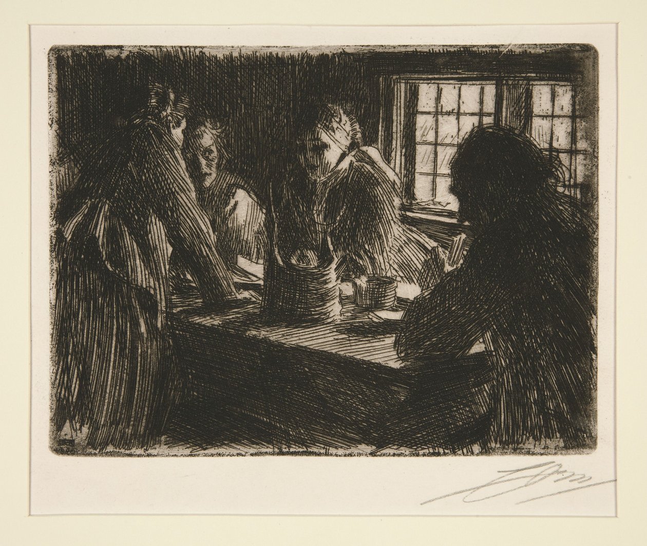 The Bridesmaid by Anders Zorn