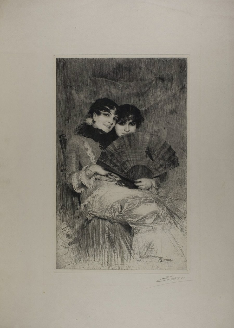 The Cousins by Anders Leonard Zorn