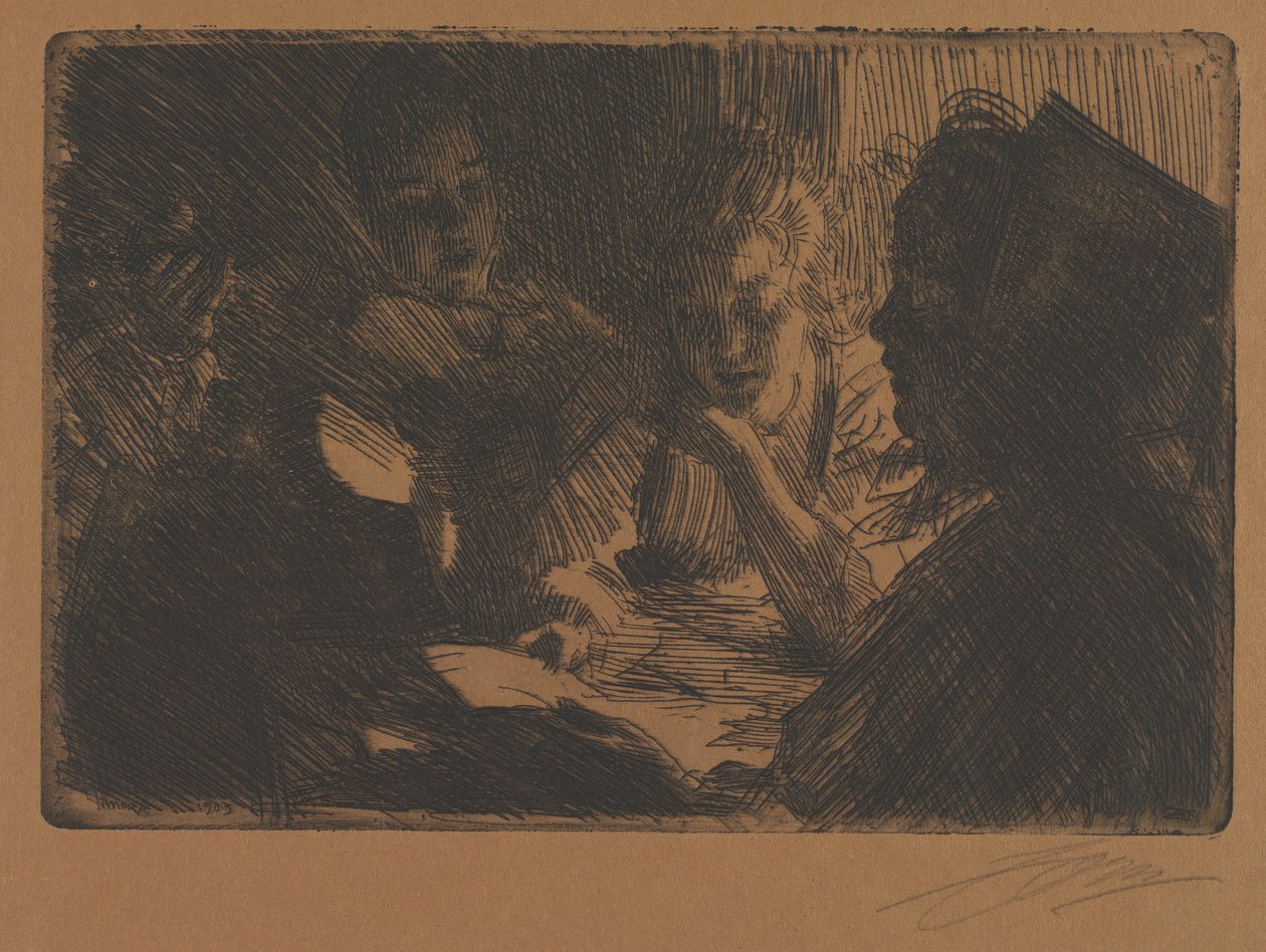 The New Ballad by Anders Leonard Zorn