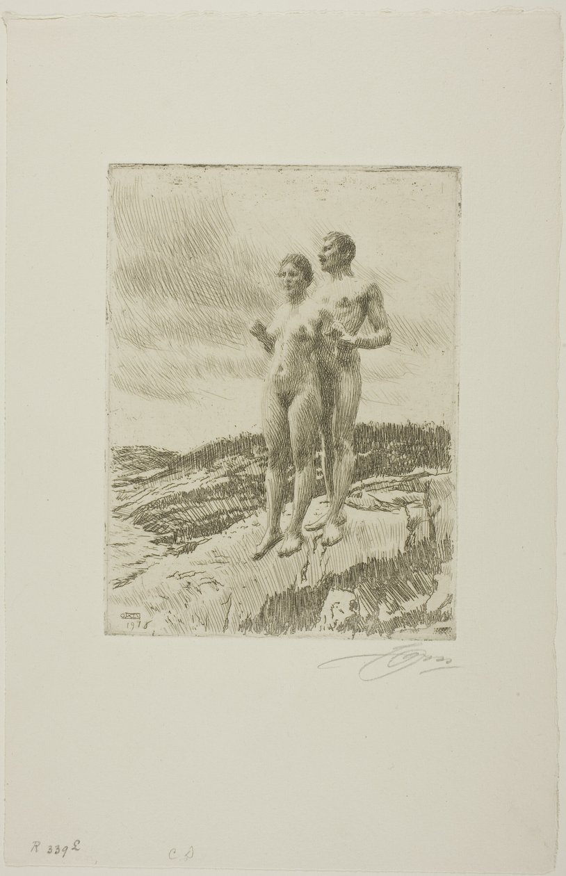 The Two by Anders Leonard Zorn