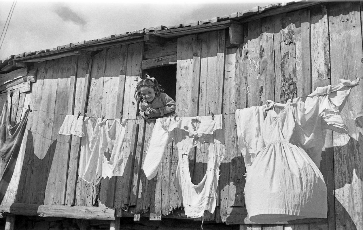A Smile Behind the Clothes Laid Down in Crotone by Ando Gilardi