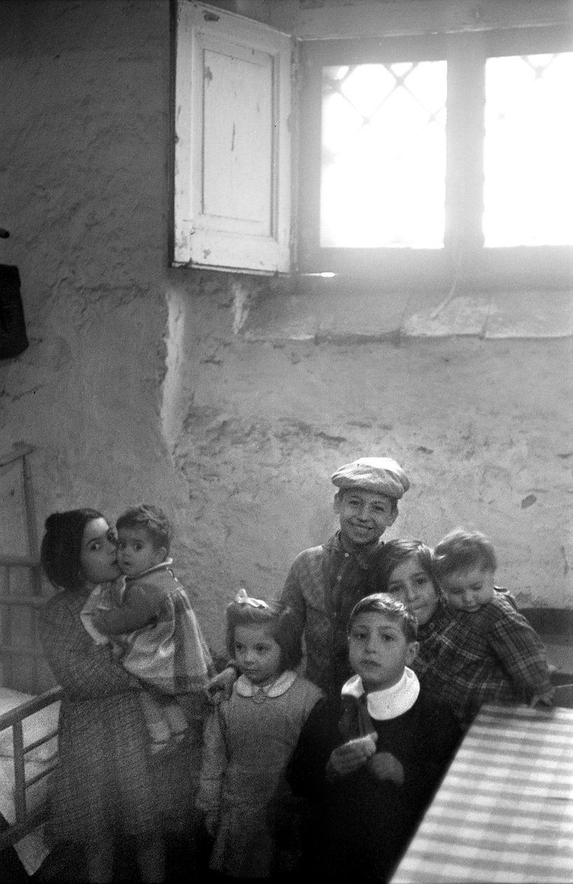 Crotone - Children in a Basement House by Ando Gilardi