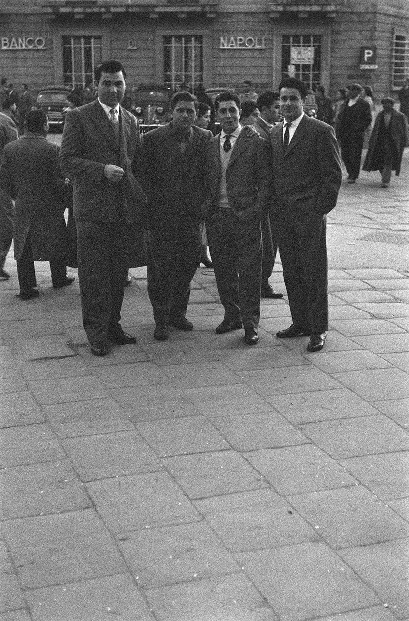 Four Friends at Rest in Crotone by Ando Gilardi