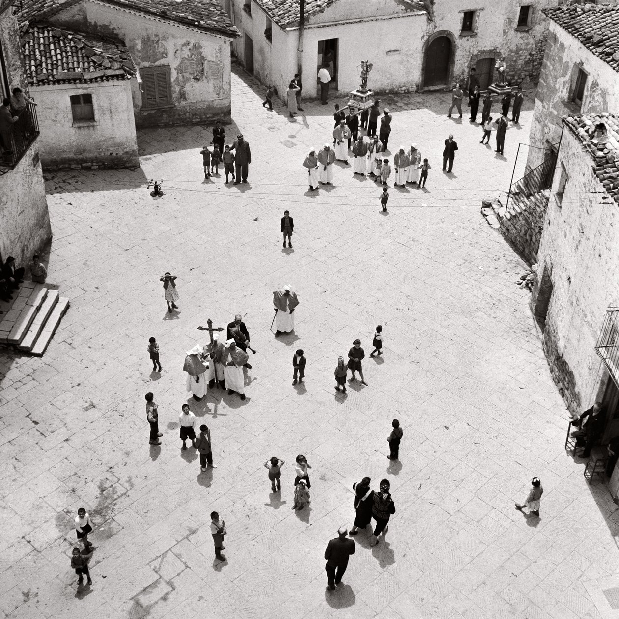 Procession of Flagellants, Albano di Lucania, Potenza, Basilicata, Italy by Ando Gilardi