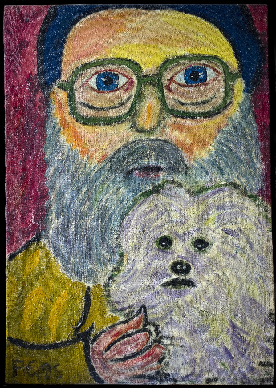 Self Portrait with Lisa by Ando Gilardi