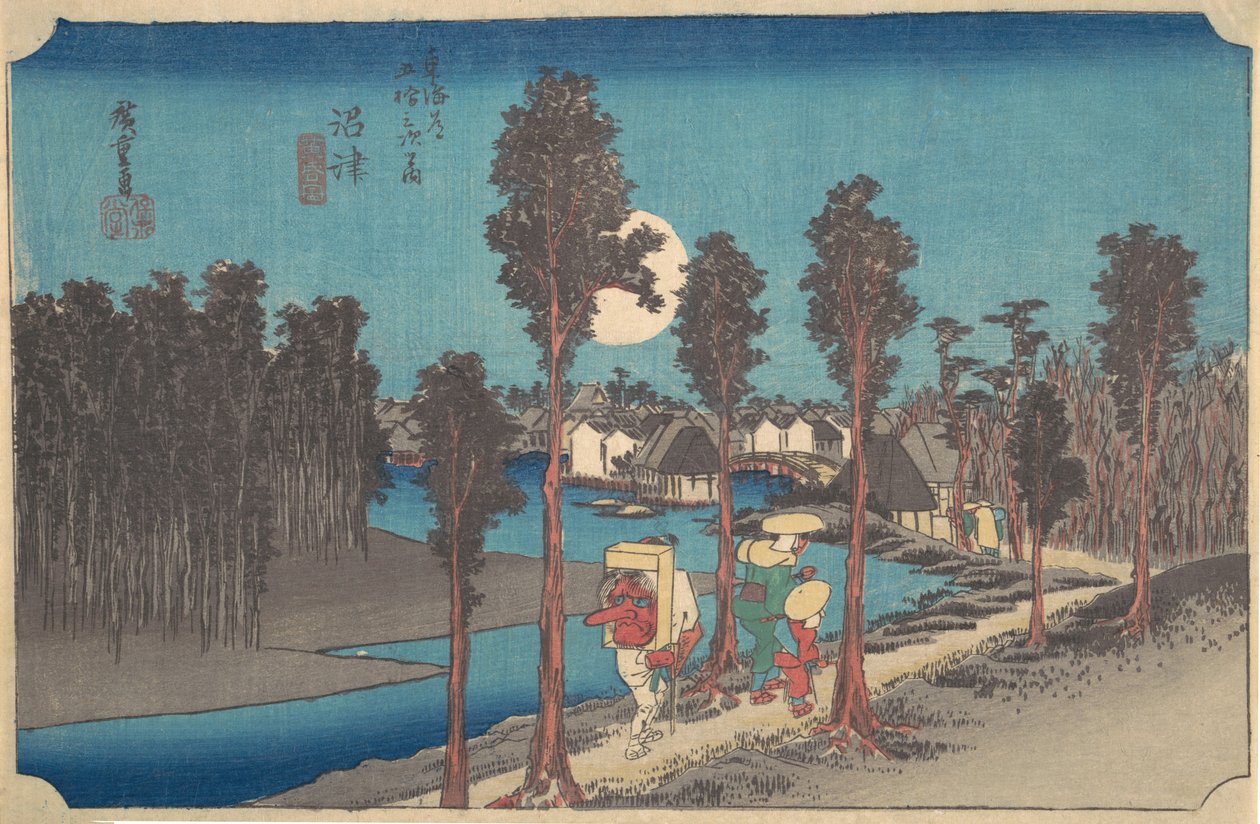 Numazu Ki Kure, ca. 1834 by Ando Hiroshige