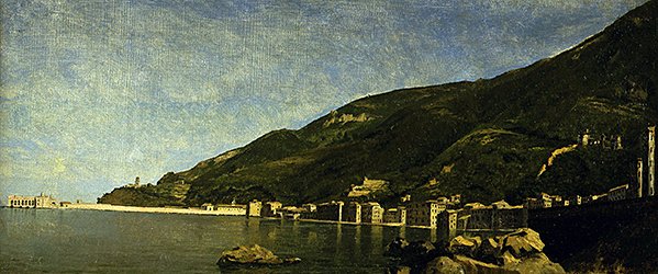 Castellamare, Near Naples by André (attr. to) Giroux