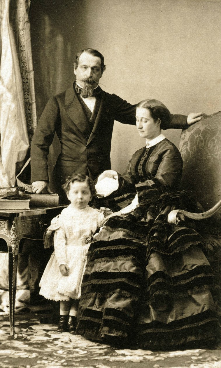 Emperor Napoleon III and His Family by Andre Adolphe Eugene Disderi