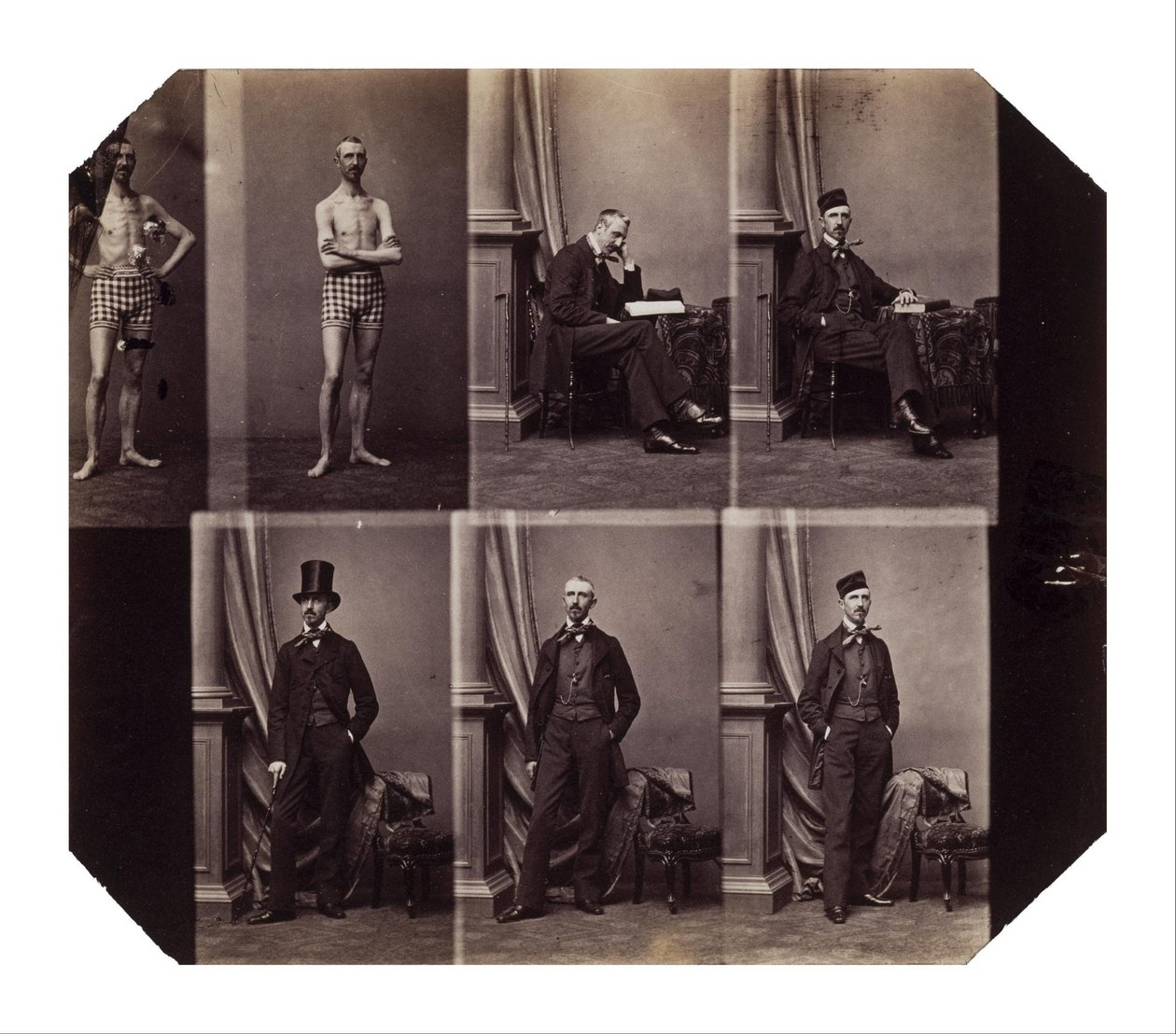 The Duke of Polignac by Andre Adolphe Eugene Disderi